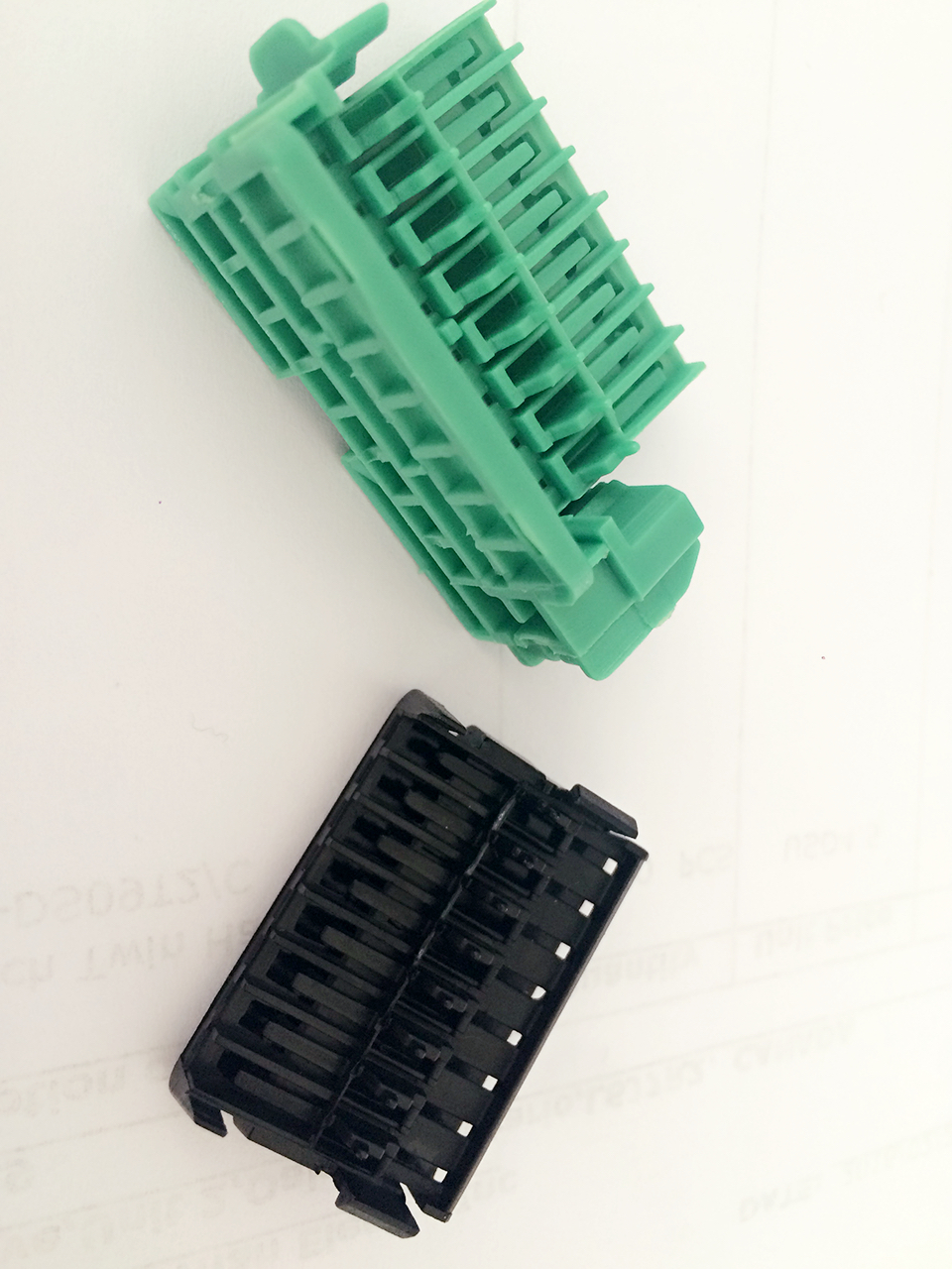 The Citroen OBD II 16 p mother fission packaged