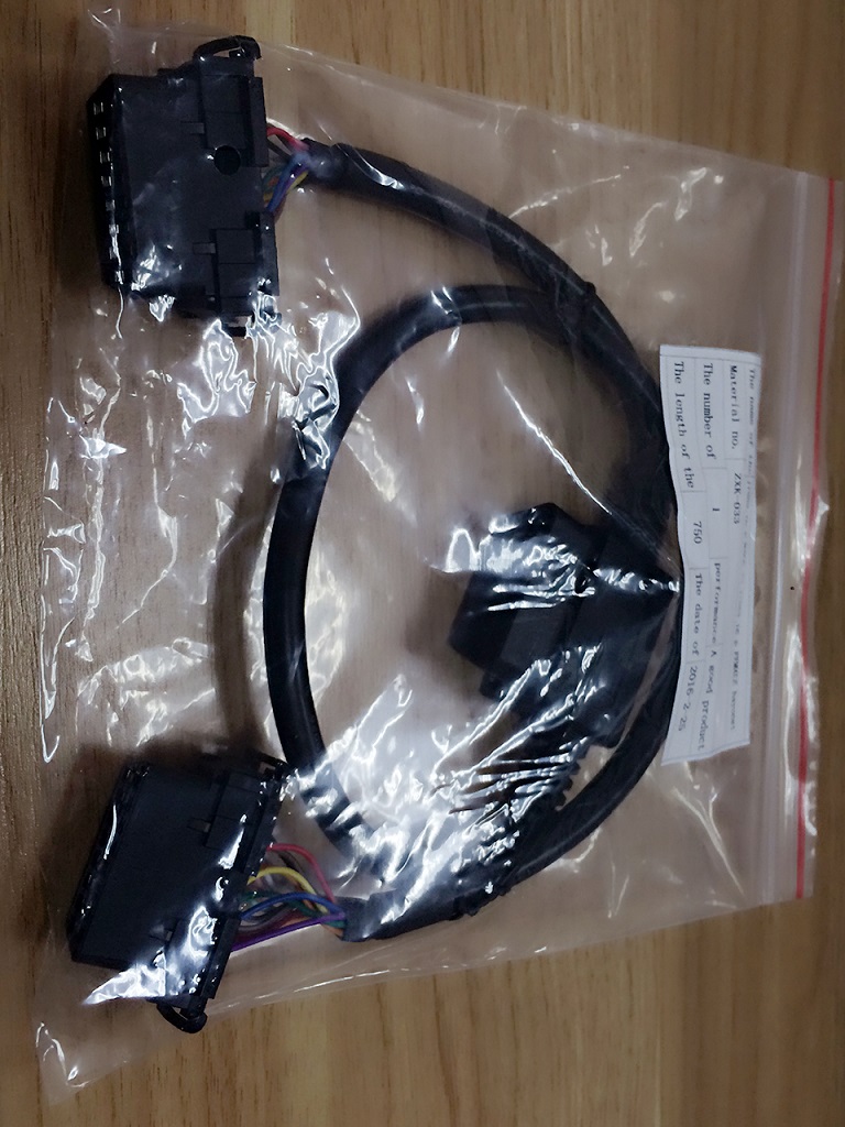 ZXK033-J1962 16P MALE TO J1962 16P FEMALE BAGONET