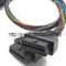 OBDII Male To 2 OBDII Female Straight Y Cable