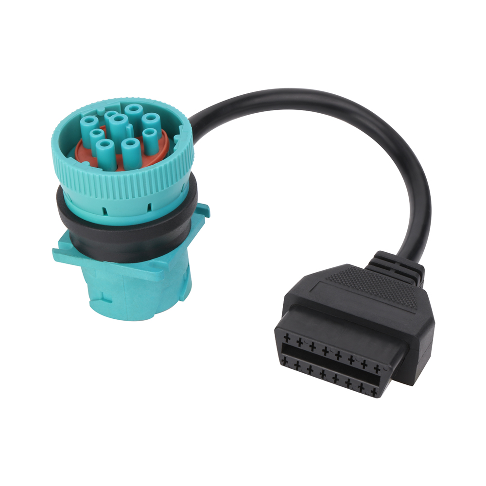 OBD-F TO J1939 Green/J1708Y Automotive Connector