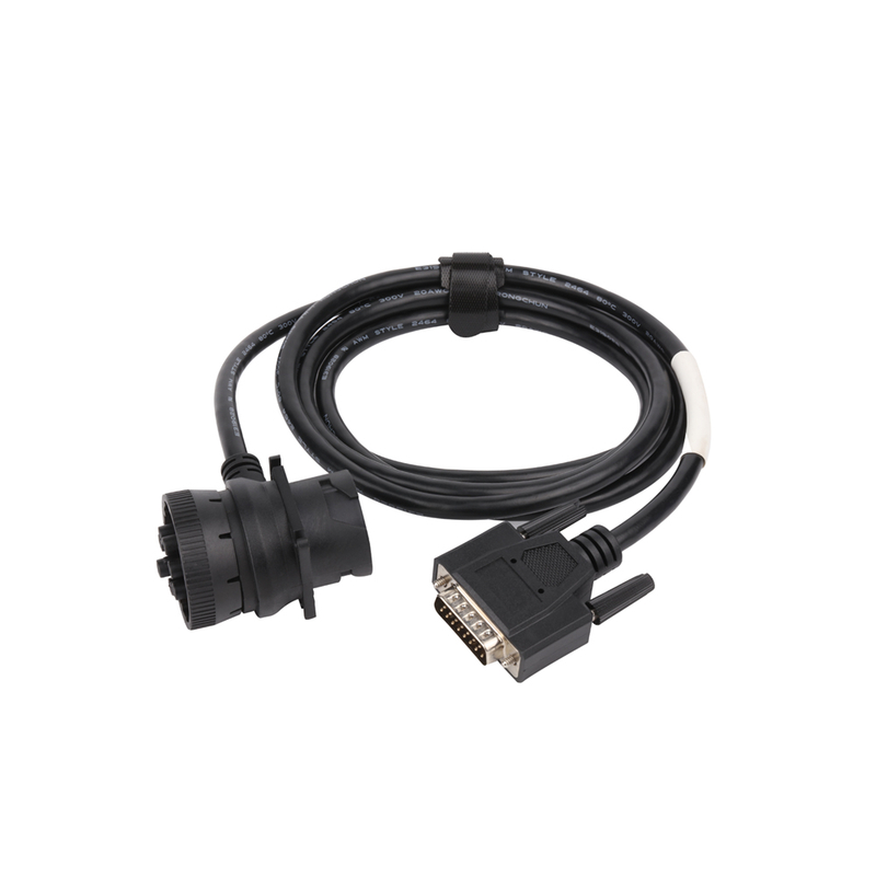 J1939-9P black connector pair DB15P female connector