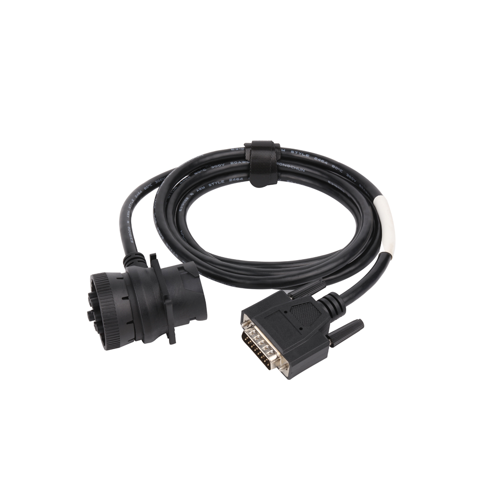 J1939-9P black connector pair DB15P female connector