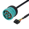OBD-F TO J1939 Green/J1708Y Automotive Connector