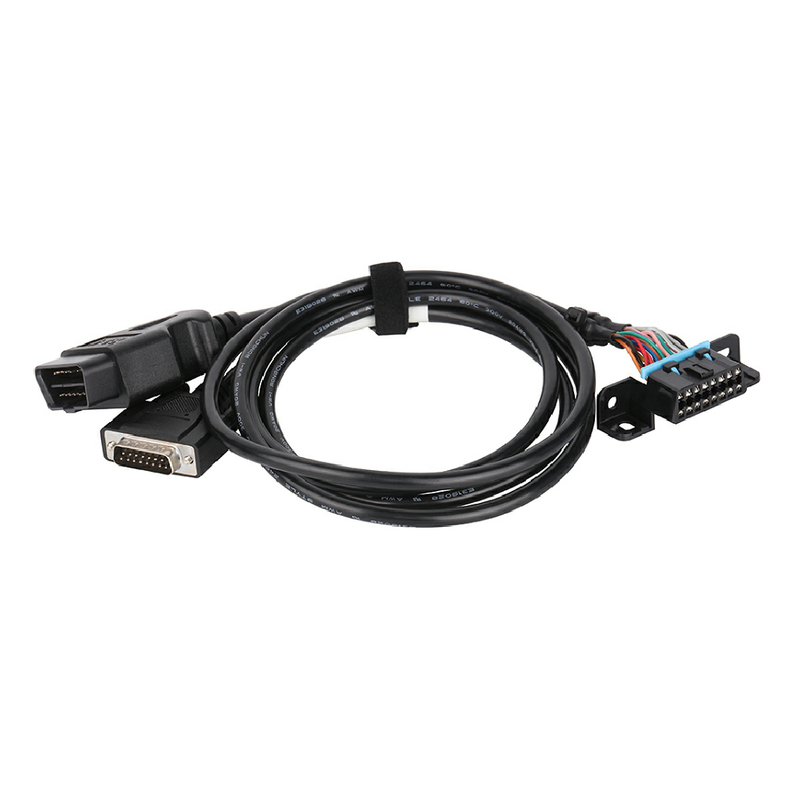 OBD2 24p Male Connector with One Drag And Two Female Connectors