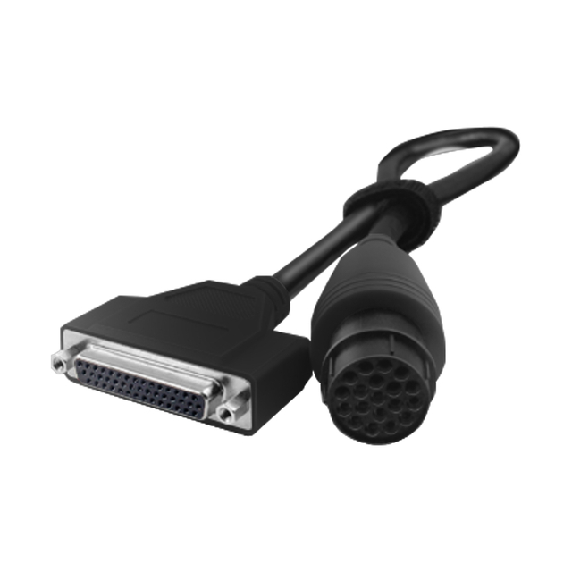 121583-0002 round male rubber shell for linear speed connector of automobile urea pumpblack