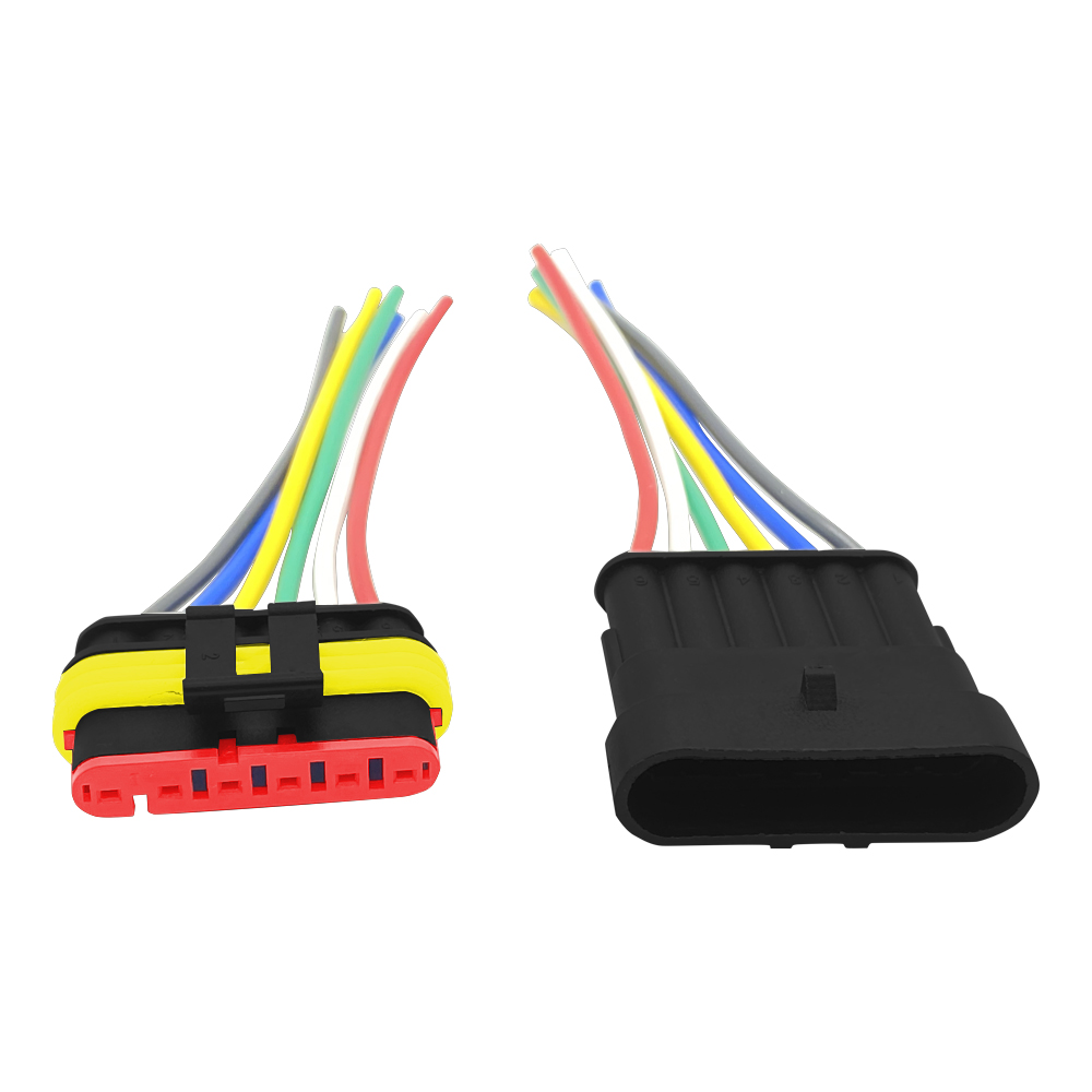 Wire connector harness horn wire