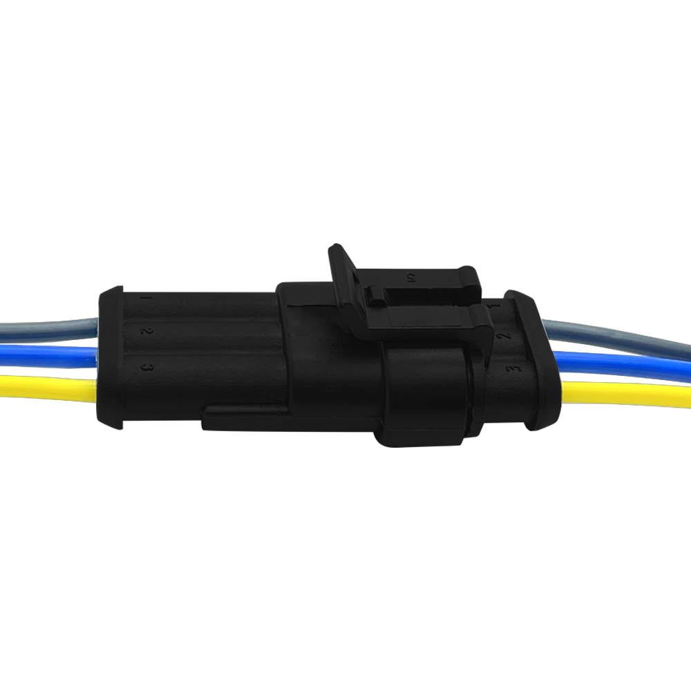 Wire connector harness horn wire