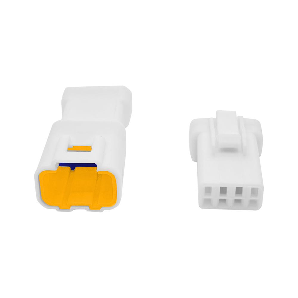 Male and female 4P butt plug for waterproof connector of automobile connector