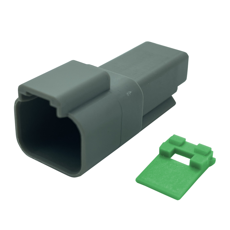 6pin socket connector dt06-6p with wedge lock female plug connector kit