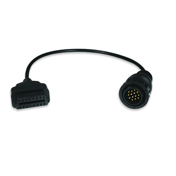 Benz 14P to OBD-16P F Cable