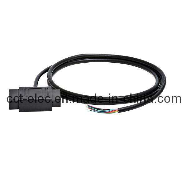 OBDII 16P M + F To Open Cable