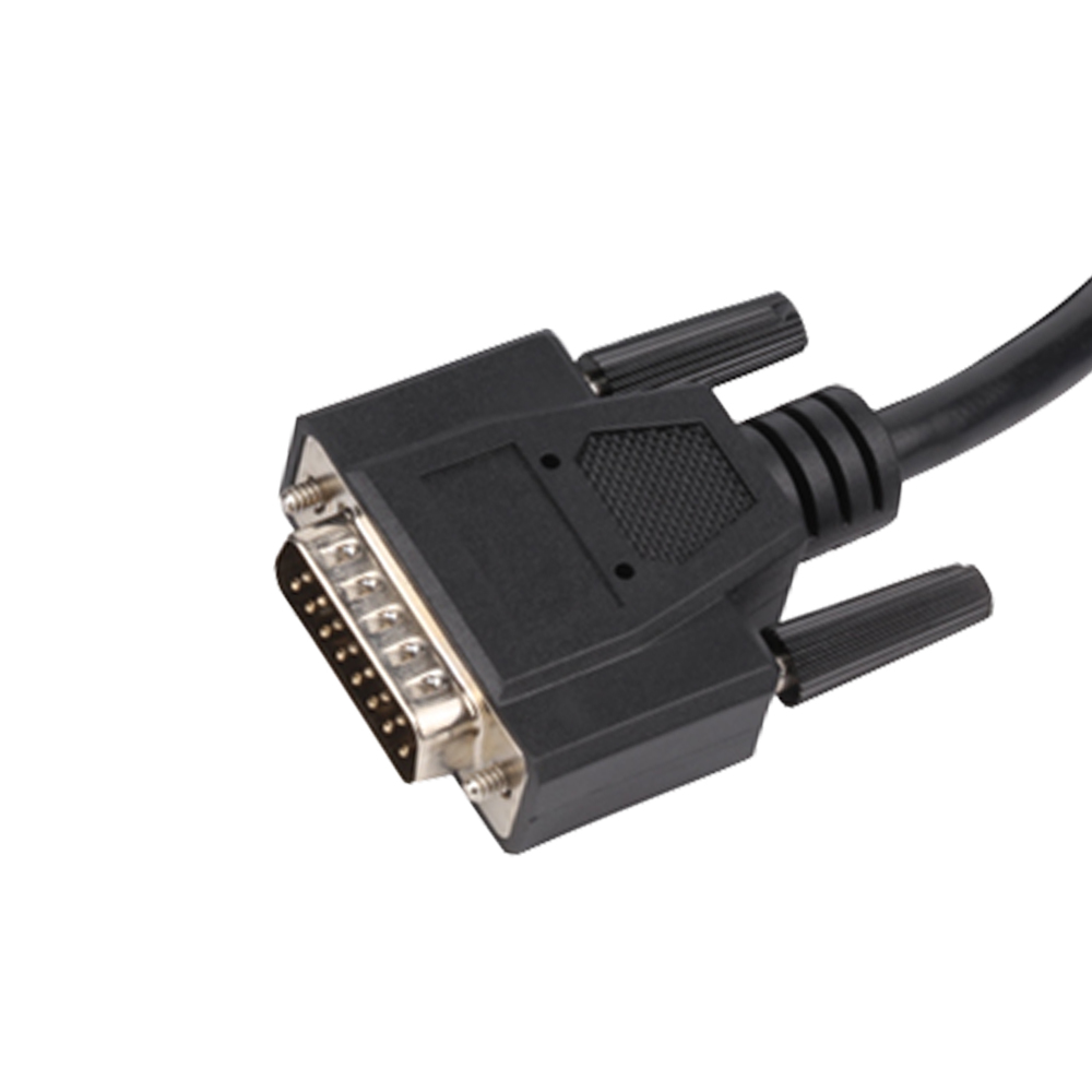 OBDII male to DB 15P connection line