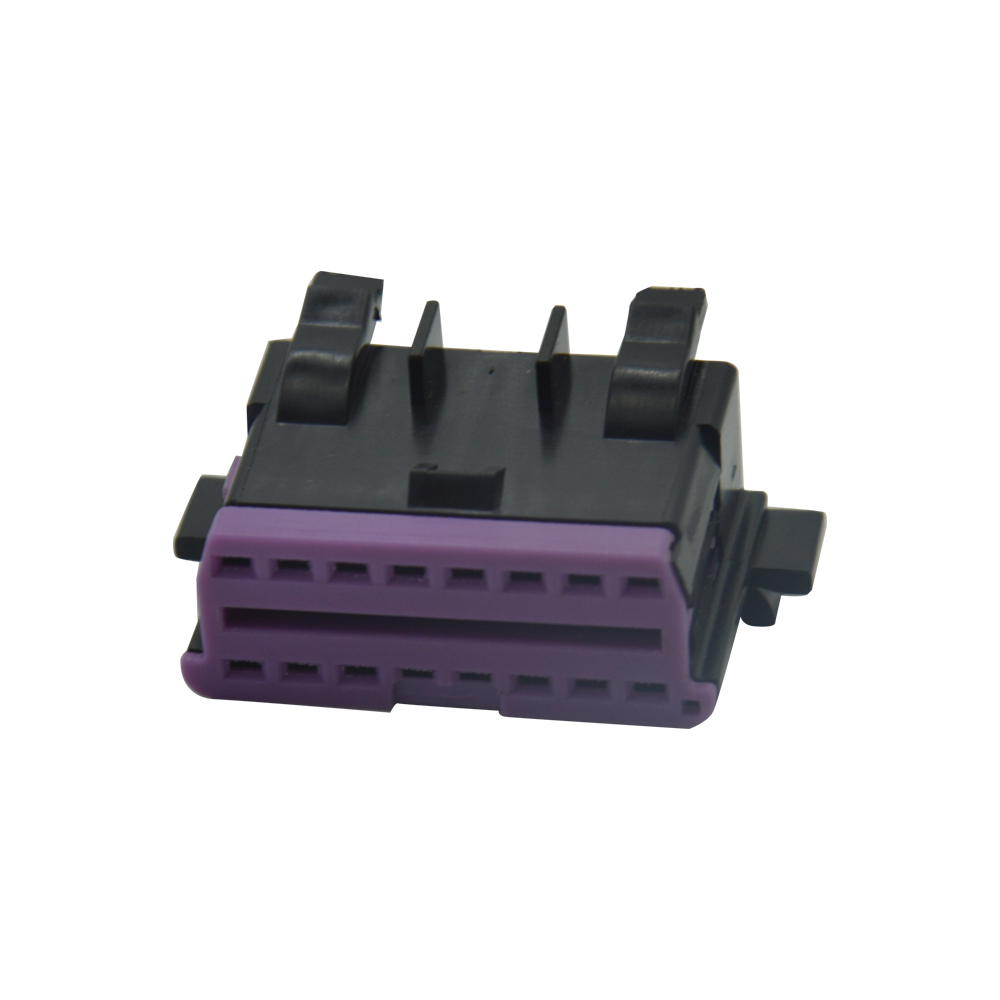 OBD (J1962) 16P Black Green Composite Core