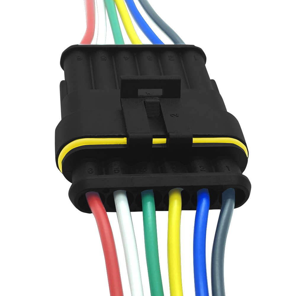 Wire connector harness horn wire