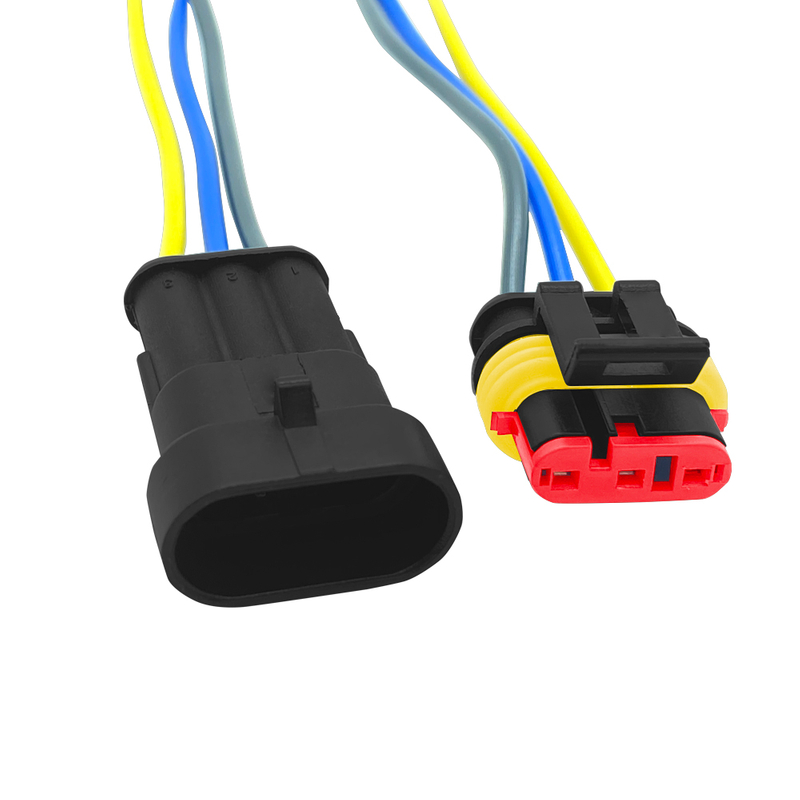 Wire connector harness horn wire