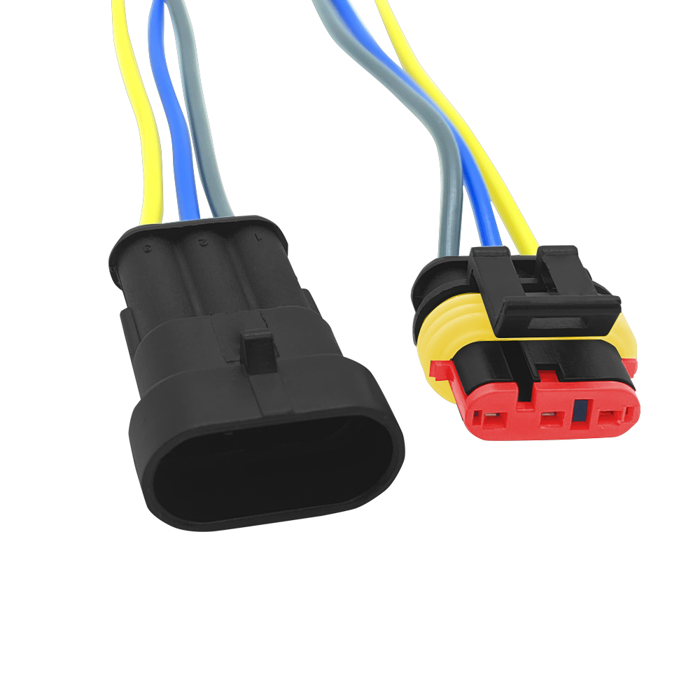 Wire connector harness horn wire