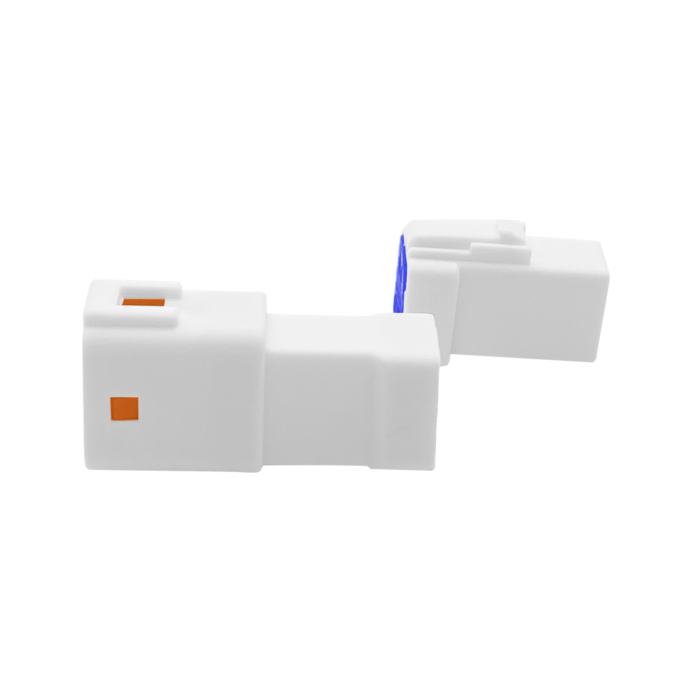 Male and female 3P butt plug for waterproof connector of automobile connector