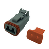 DT Deutsch06-2s three-way plug-in connector housing is used in many marine, automotive, racing and industrial applications