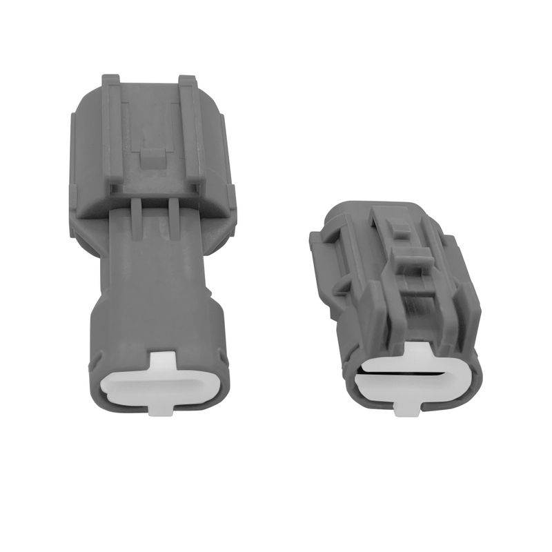 Automobile Waterproof Connector Connector 2 Core Wire Hole Automobile Daytime Running Lamp Plug-in Fog Lamp Plug