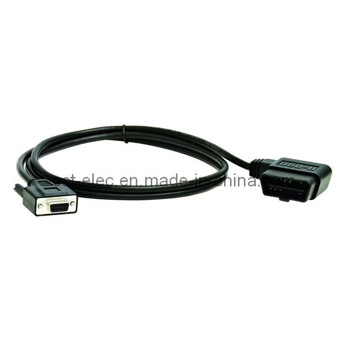 OBD-II 16P M TO RS232 Cable Assembly (XK41005)