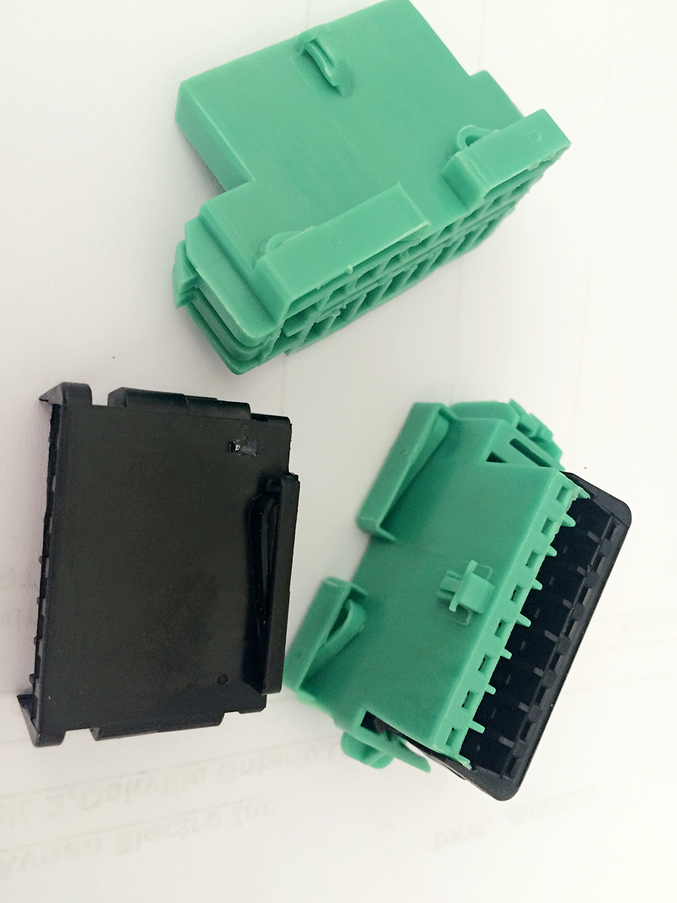 The Citroen OBD II 16 p mother fission packaged