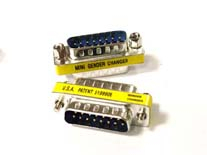 Mini Gender Changers D-SUB15P