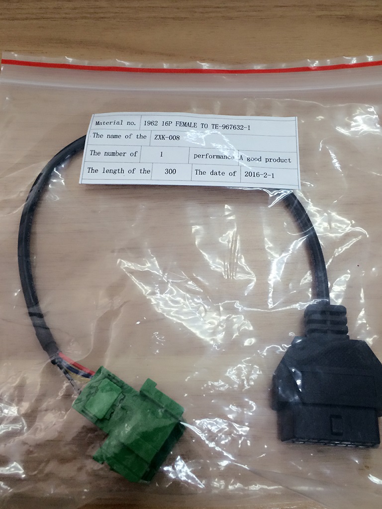 ZXK008-J1962 16P FEMALE TO TE-967632-1