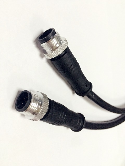 m12 8p male to open cables