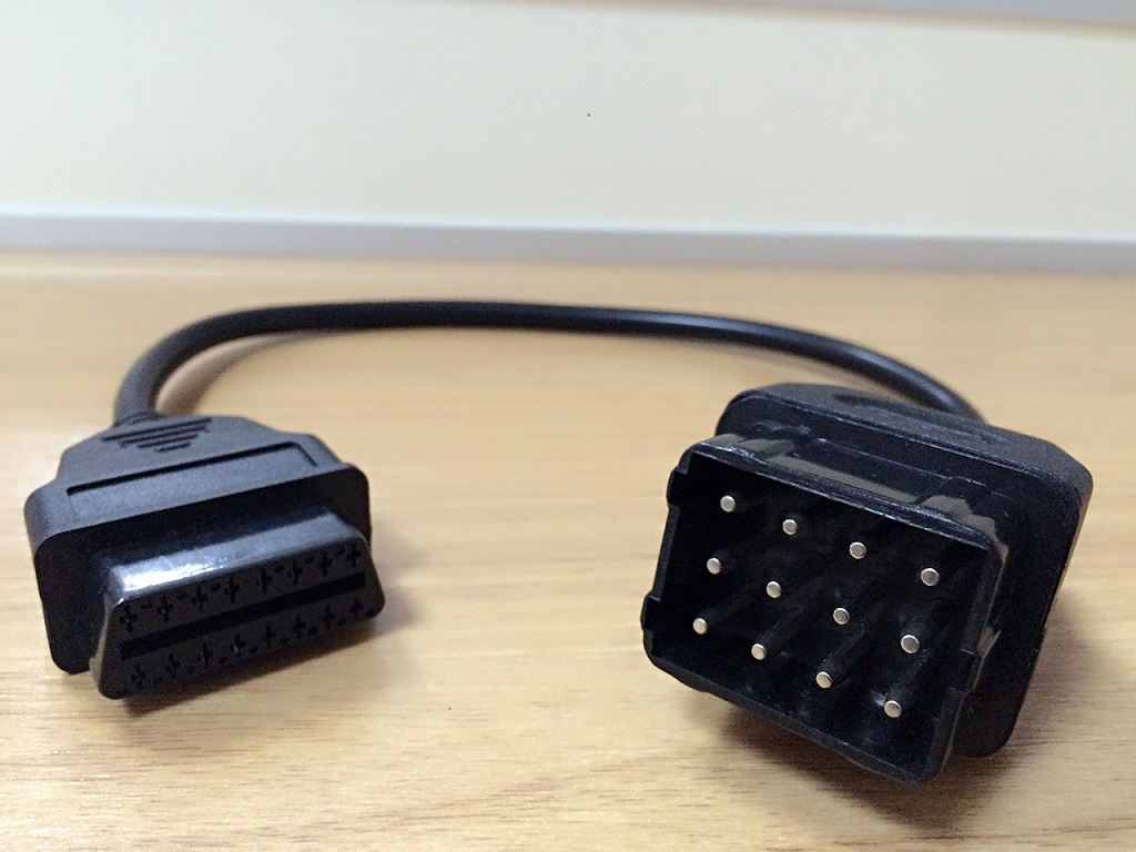 zxk035-j1962 16P FEMALE TO Renauit 12P CABLE