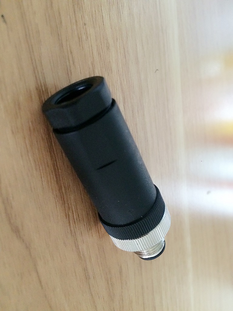 M12 waterproof connector series 8 core sensors