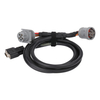 D-USB 15P TO J1939 Threaded/J1708Y Cable