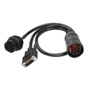 D-USB 15P TO J1939 Threaded/J1708Y Cable