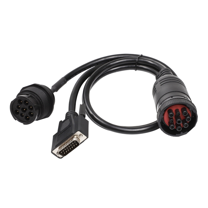 D-USB 15P TO J1939 Threaded/J1708Y Cable