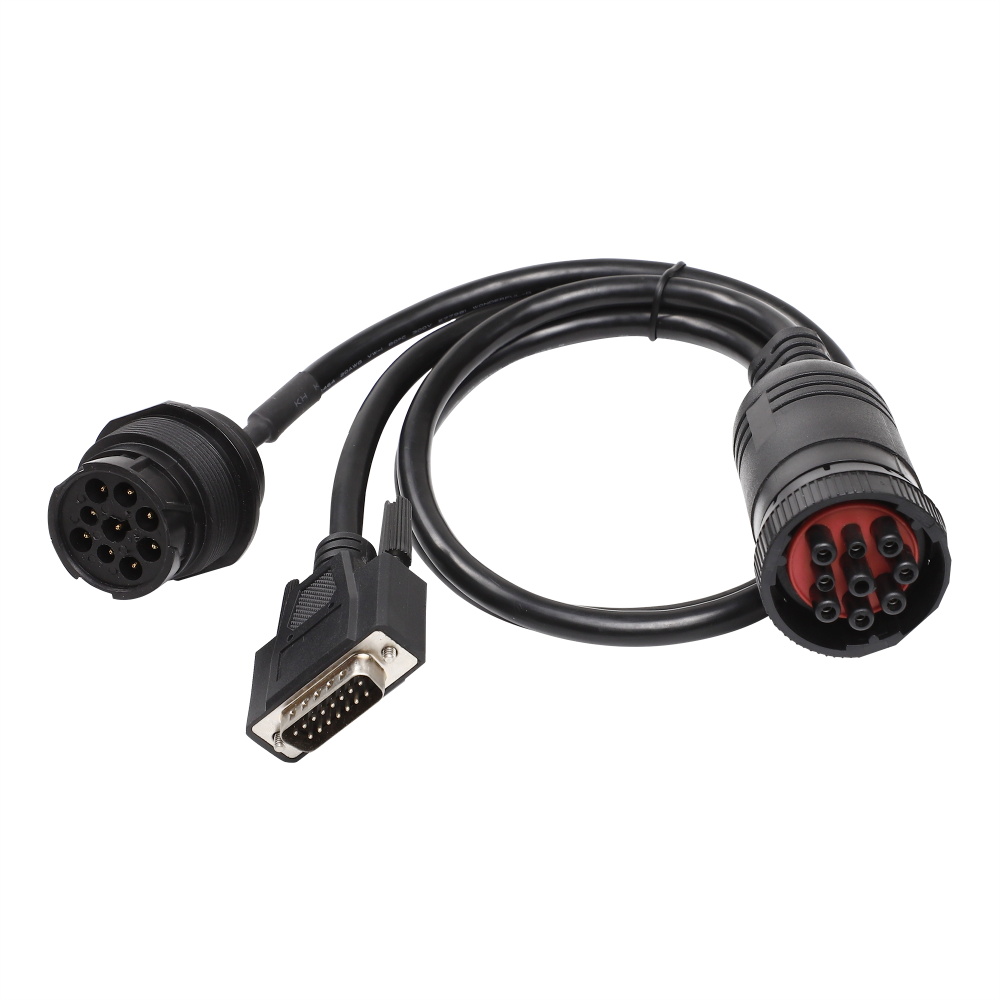 D-USB 15P TO J1939 Threaded/J1708Y Cable