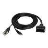 OBDII Male To Female USB Extension Cord