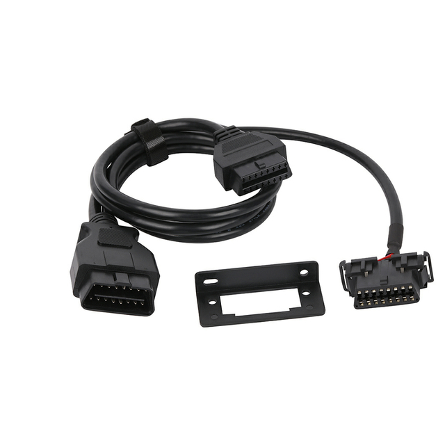 OBD2 24p Male Connector with One Drag And Two Female Connectors
