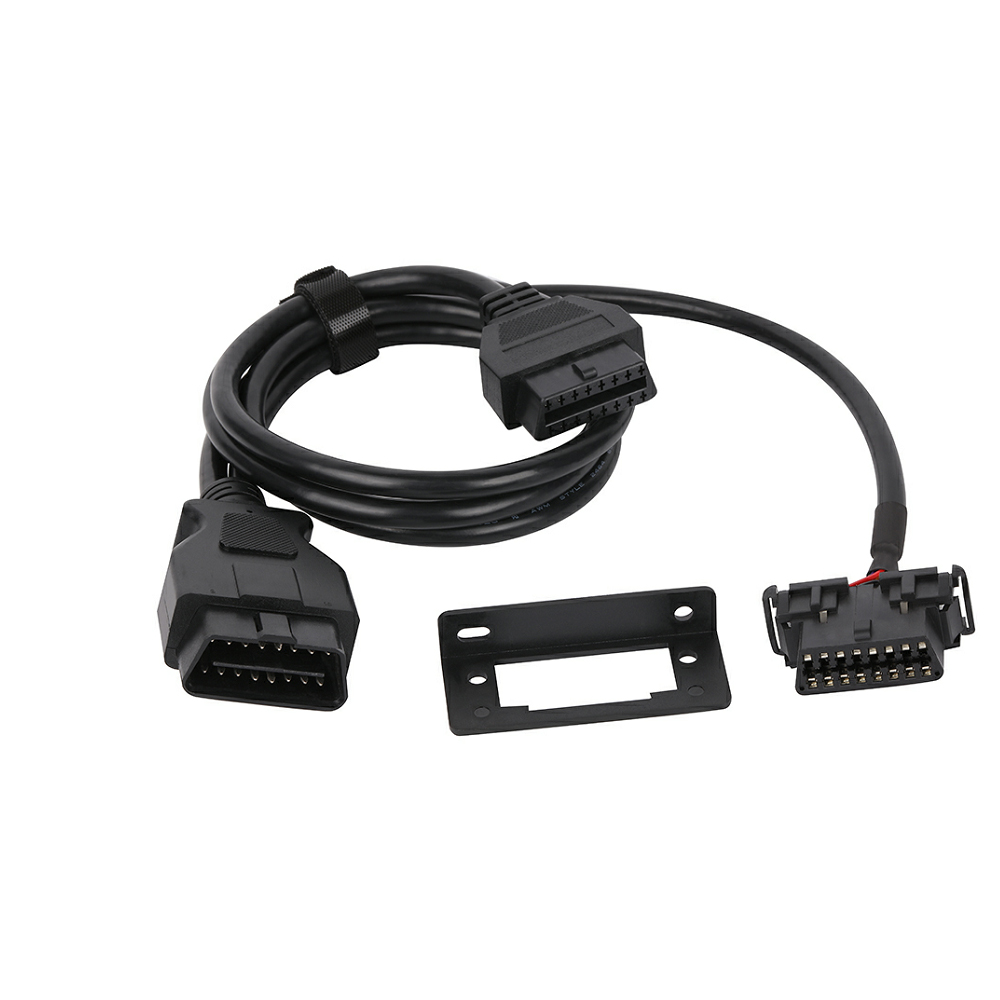 OBD2 24p Male Connector with One Drag And Two Female Connectors