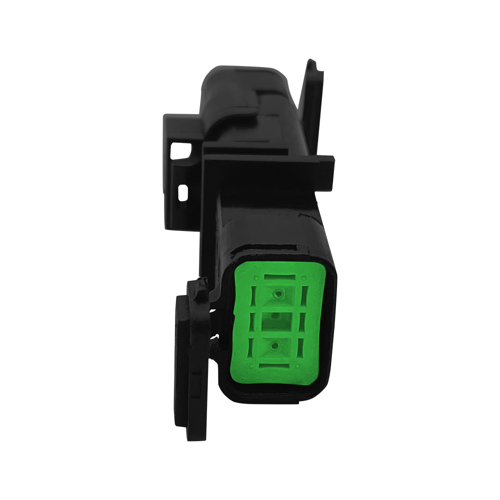 2-hole waterproof automobile connector