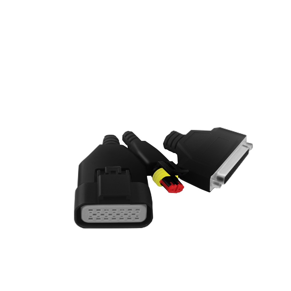 Heavy truck urea pump connector extension nozzle plug +OBD 2 connecting wire