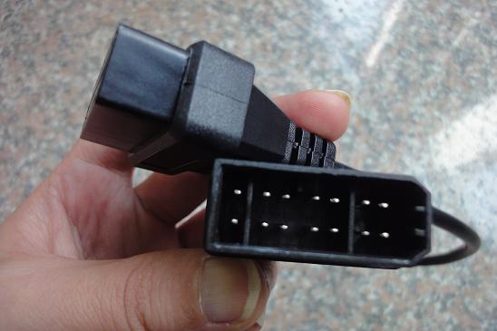 J1962 Obdii Female to Nissan14P Male cables