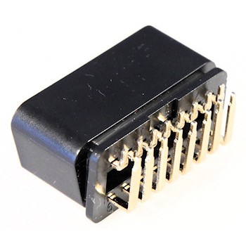 OBD2 16p M R/A Connector