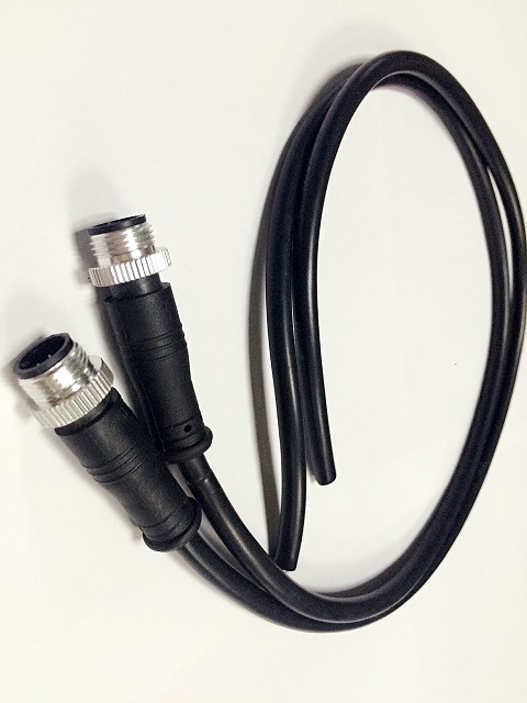 m12 8p male to open cables