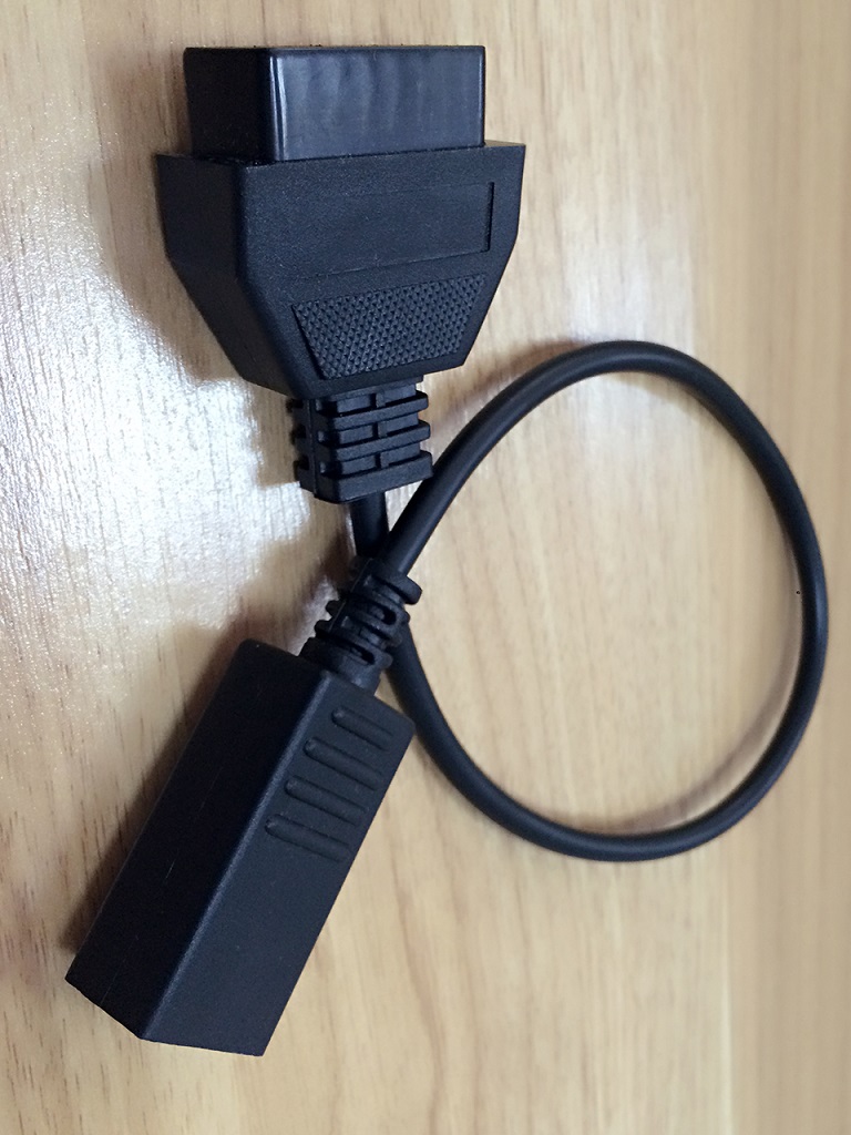 ZXK031-J1962 16P FEMALE TO AUDI 2P