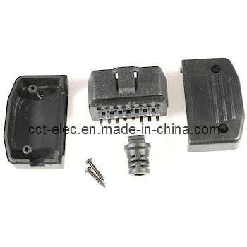 OBDII-2 16P M R/A Connector