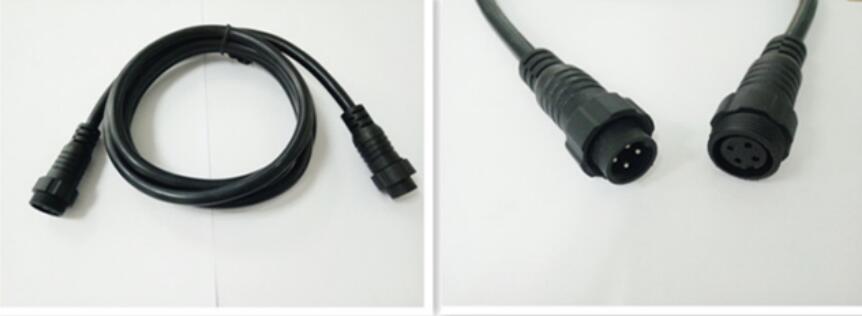 m19 4p female to m19 male waterproof cables