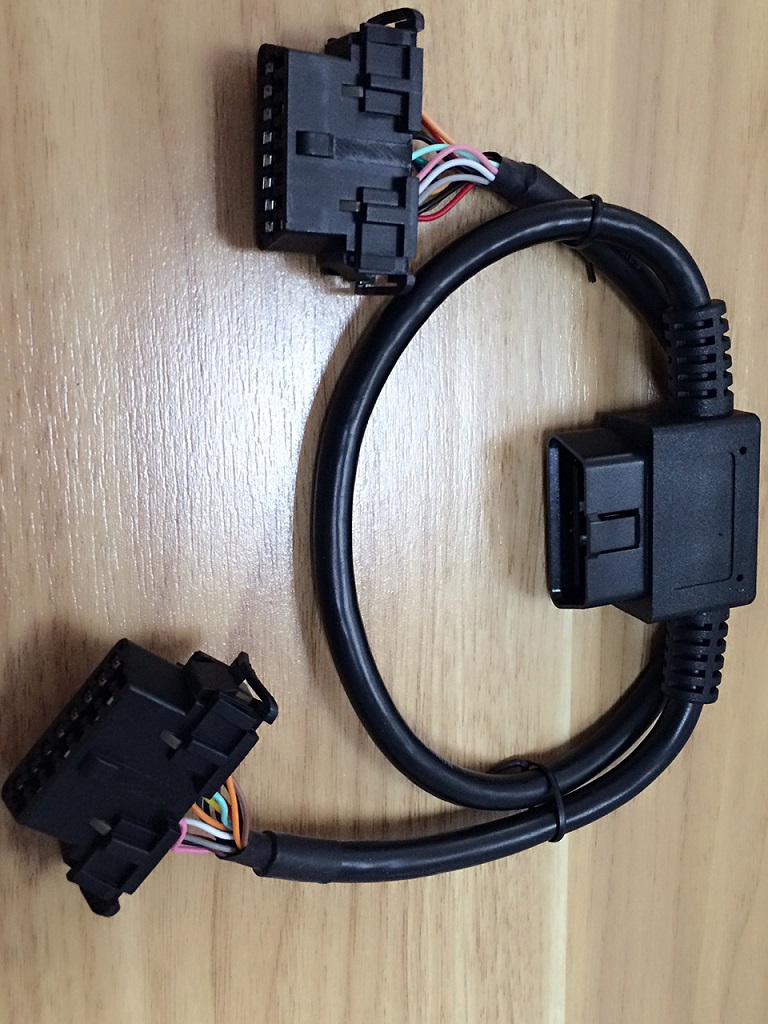 ZXK033-J1962 16P MALE TO J1962 16P FEMALE BAGONET