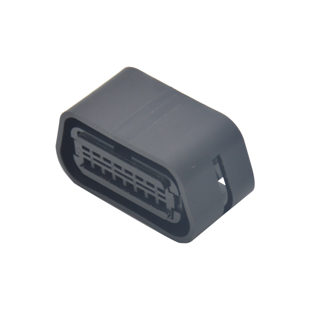 OBD (J1962) 16P blue card with black body and rubber core