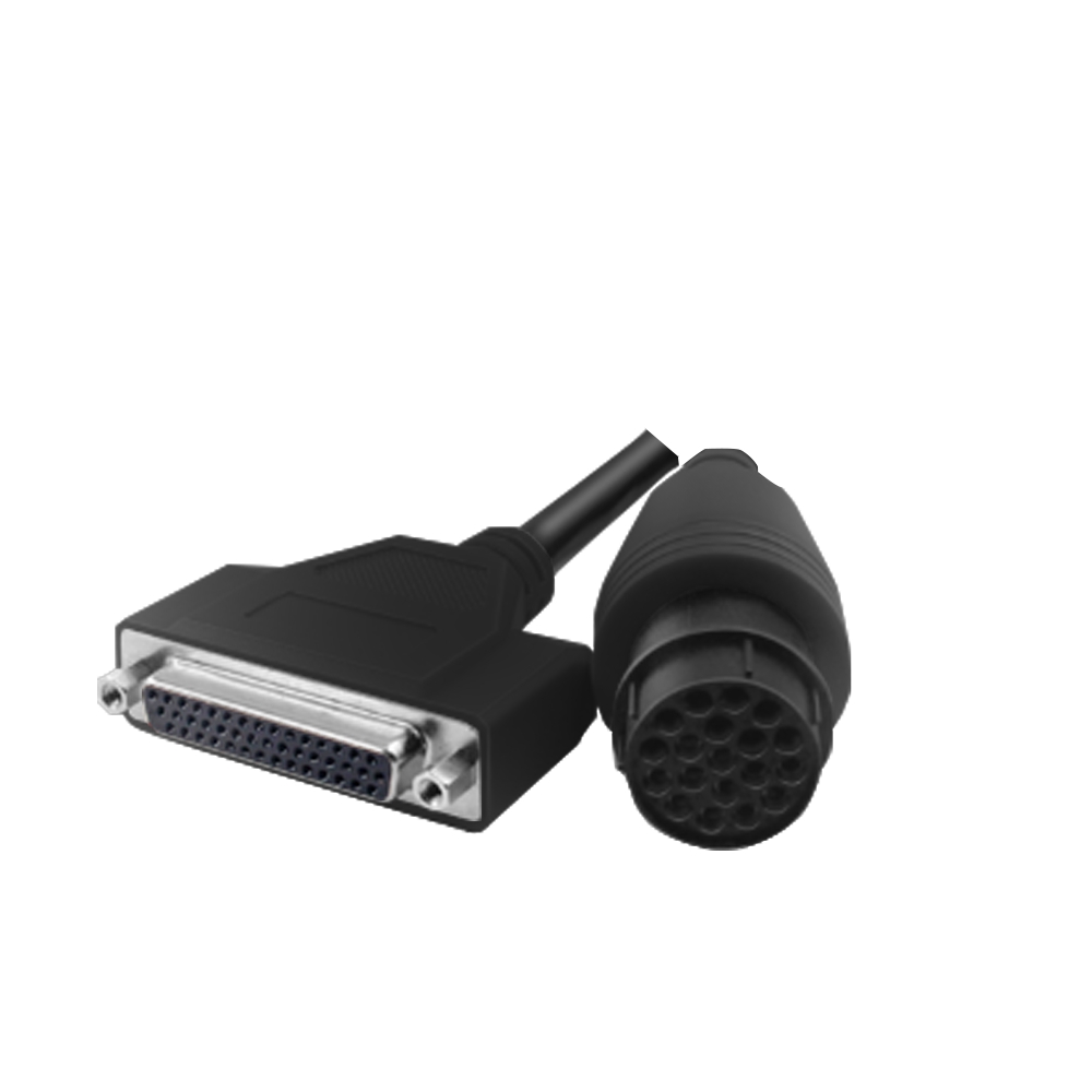 121583-0002 round male rubber shell for linear speed connector of automobile urea pumpblack