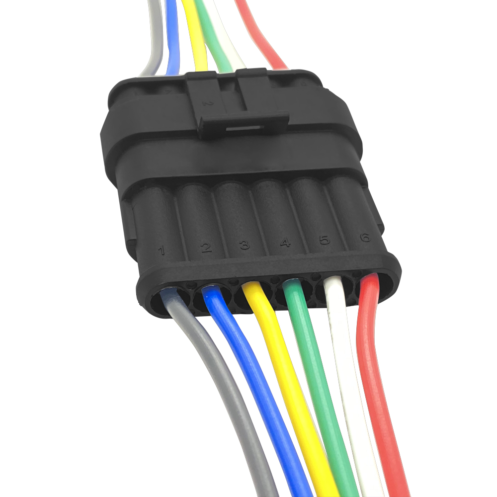 Wire connector harness horn wire