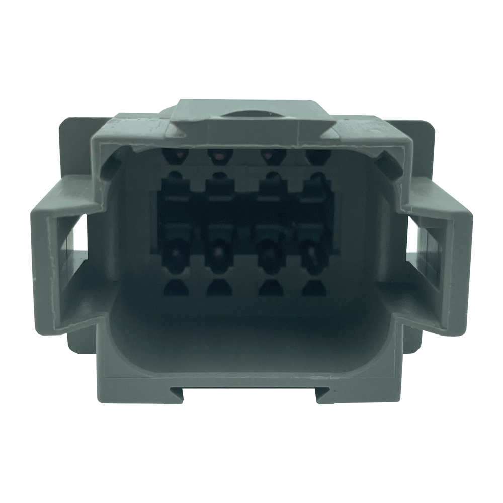 8-way Deutsch DT plug shrink boot with wedge lock for many marine, automotive, racing and industrial applications